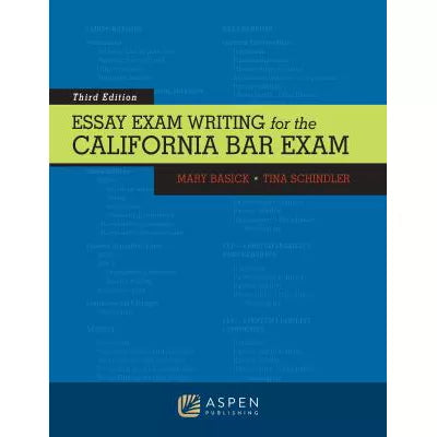 Essay Exam Writing for the California Bar Exam
