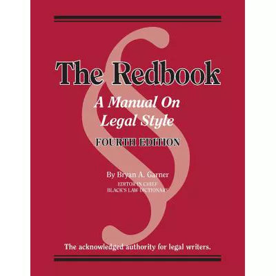 Redbook: Manual on Legal Style
